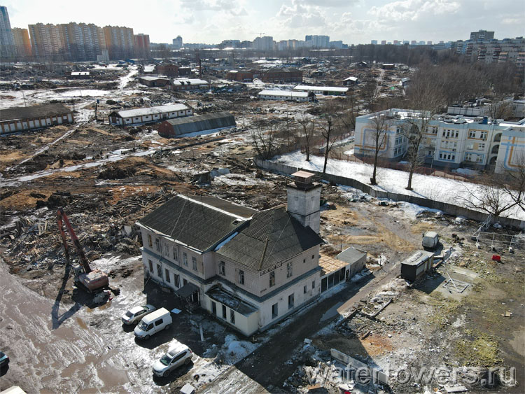 Пожарная часть в Очаково