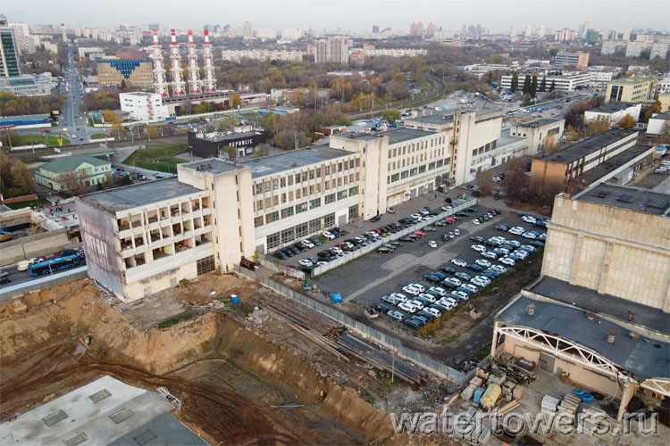 НПО «Астрофизика» в процессе сноса НПО «Астрофизика» в процессе сноса