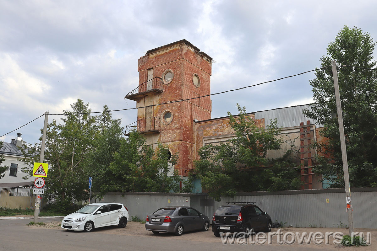 Казань, пожарное депо завода обозных деталей на улице Мало-Московской Казань, пожарное депо завода обозных деталей на улице Мало-Московской