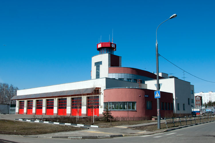 Пожарная часть № 209 в Некрасовке Пожарная часть № 209 в Некрасовке