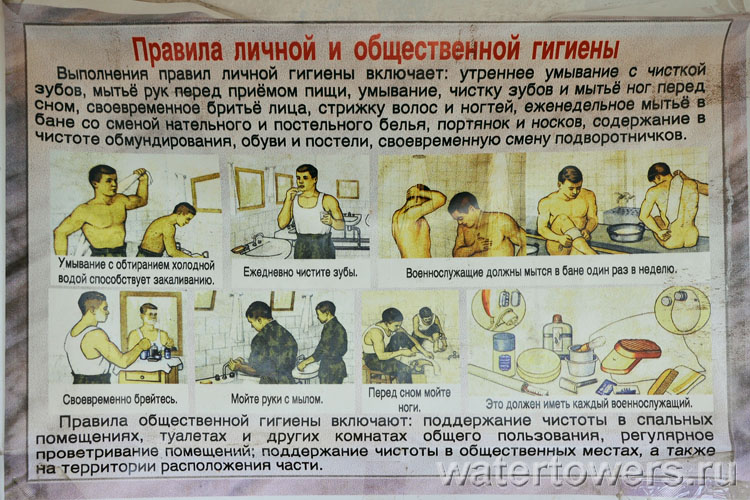 Плакат «Правила личной и общественной гигиены»