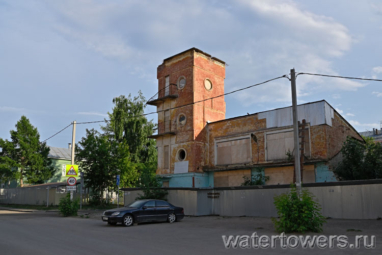Казань, пожарное депо завода обозных деталей на улице Мало-Московской Казань, пожарное депо завода обозных деталей на улице Мало-Московской