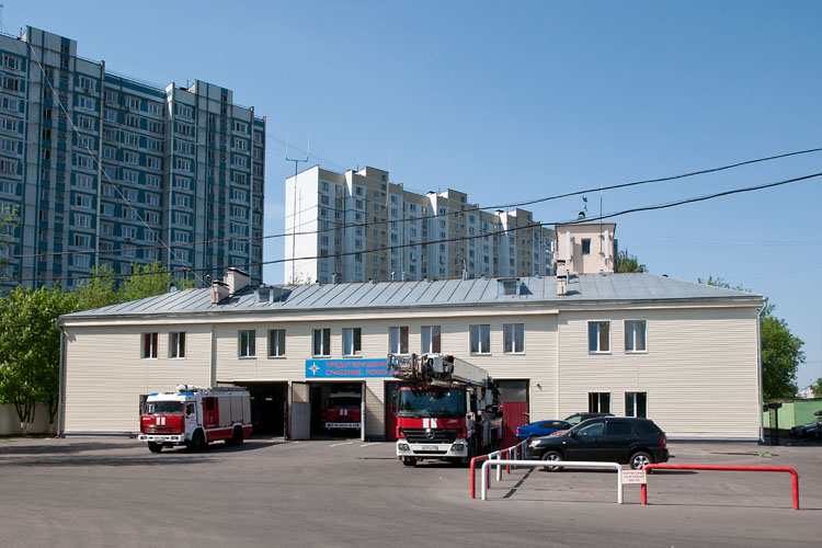 Пожарная часть № 23 в Бабушкинском районе Москвы