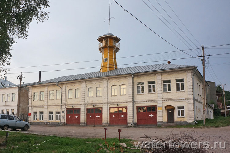 Пожарная часть с каланчой в Галиче