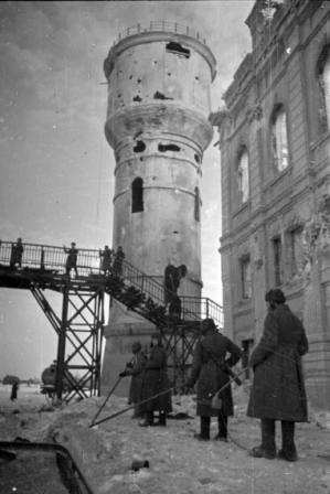 Сталинград, разминирование вокзала, 31 января 1943 г.