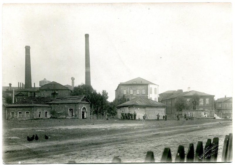 Вид на фабрику «Красильщик», 1925 год