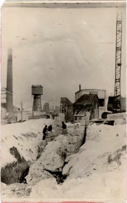 Шуховская водонапорная башня Михайловского цементного завода «Спартак». 1953-1959 гг.