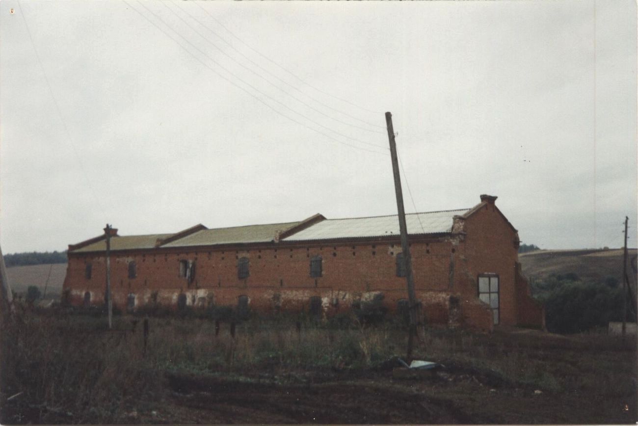 Здание склада под зерно в с. Рычково, 1996 г.