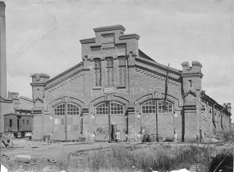 Красноярск, паровозостроительный завод, малярное отделение