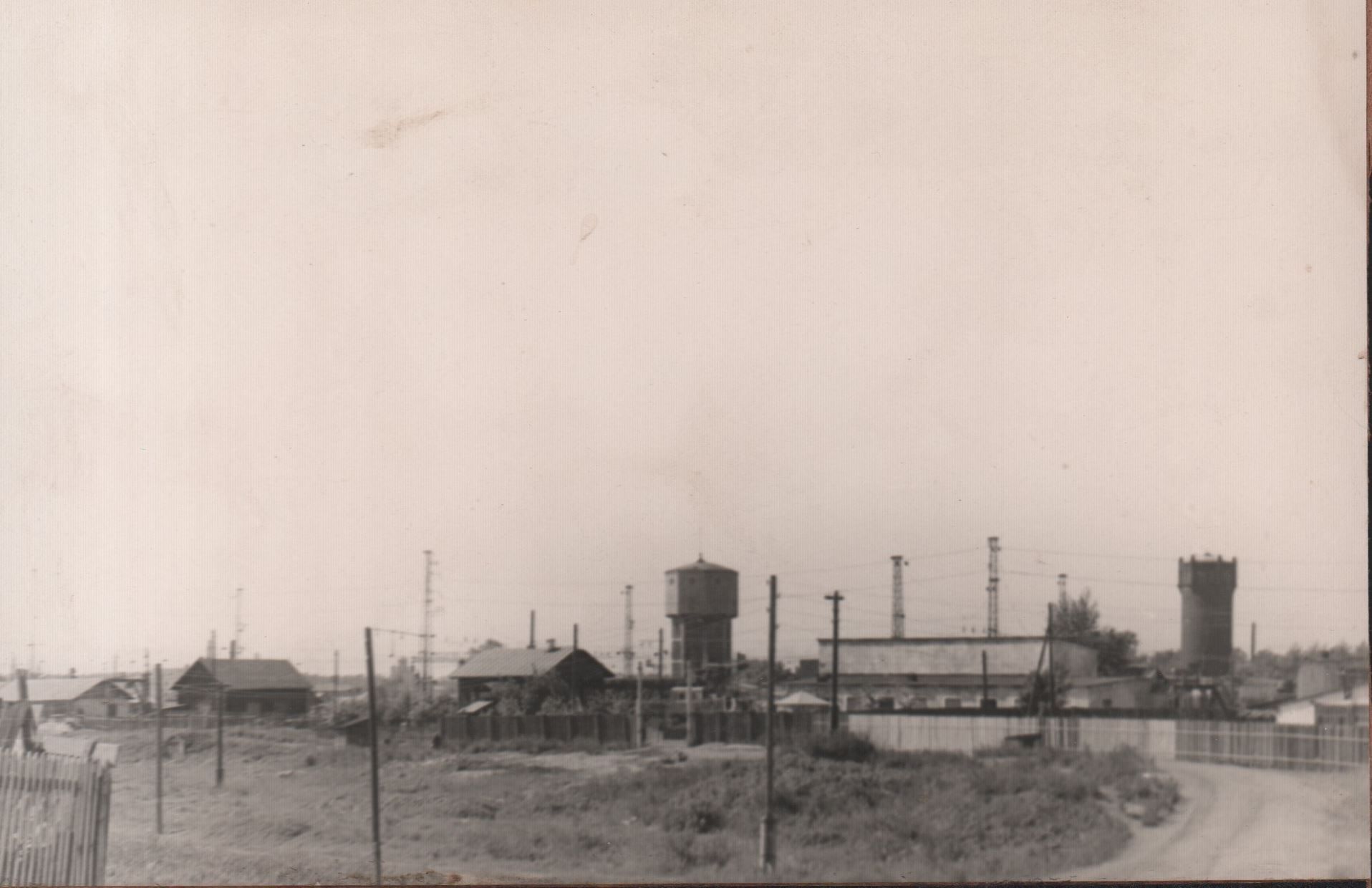 Район железной дороги станции Данилов, 1960-е гг.