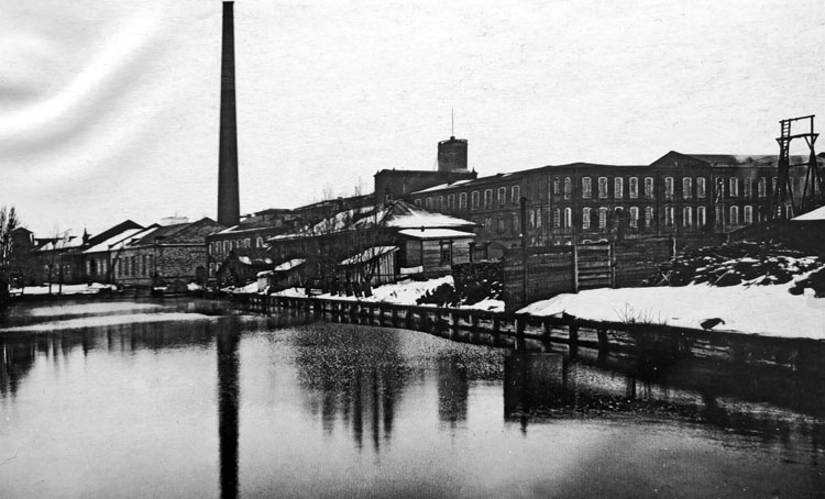 Старый Пучеж. Фабричный пруд, 1930 г.