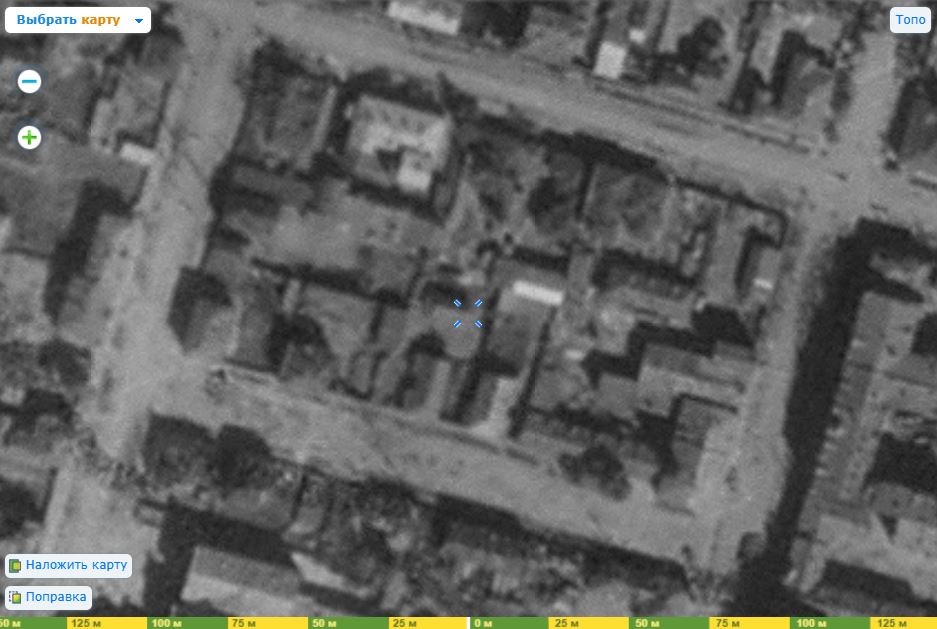 Немецкая аэрофотосъемка Уфы, 1942 год