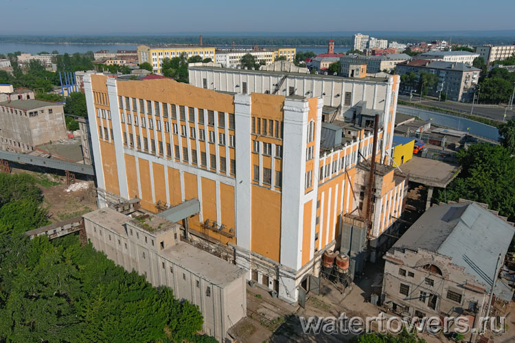 Самара, элеватор Госбанка и электростанция