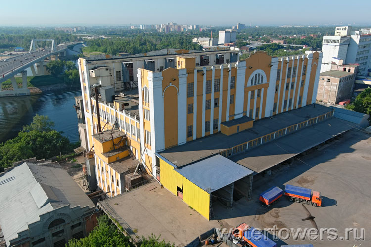 Самара, элеватор Госбанка, вид со стороны Хлебной площади