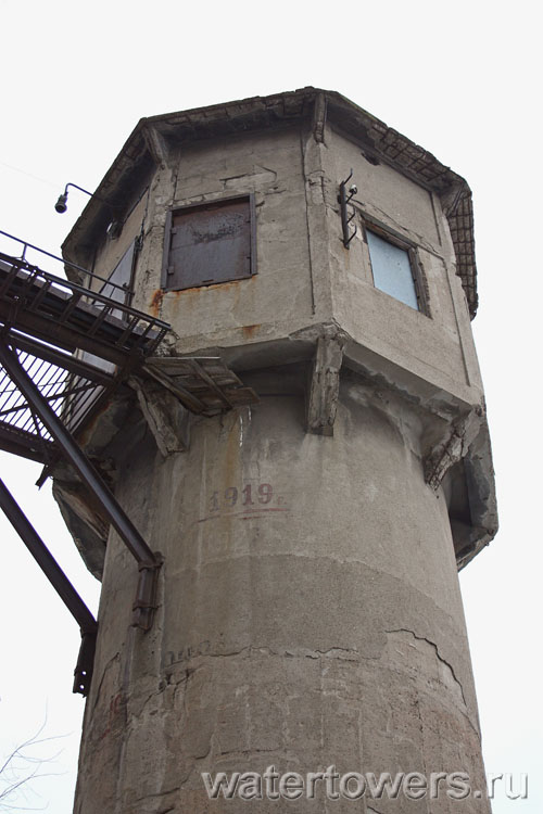 Самара, насосная башня элеватора Государственного банка, 2015 год