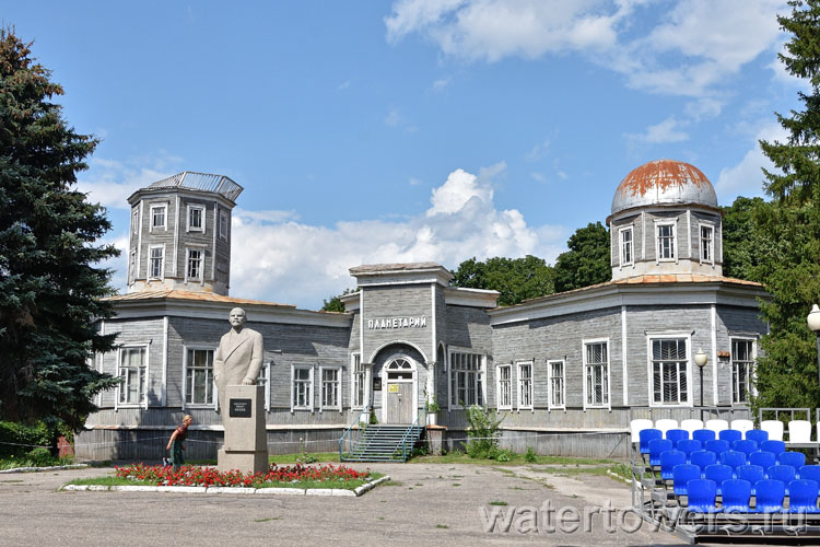 Снесенный деревянный планетарий в Пензе