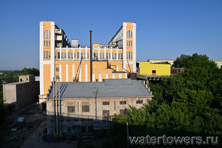 Самара, элеватор Госбанка и электростанция