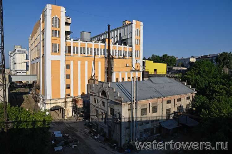 Самара, элеватор Госбанка и электростанция