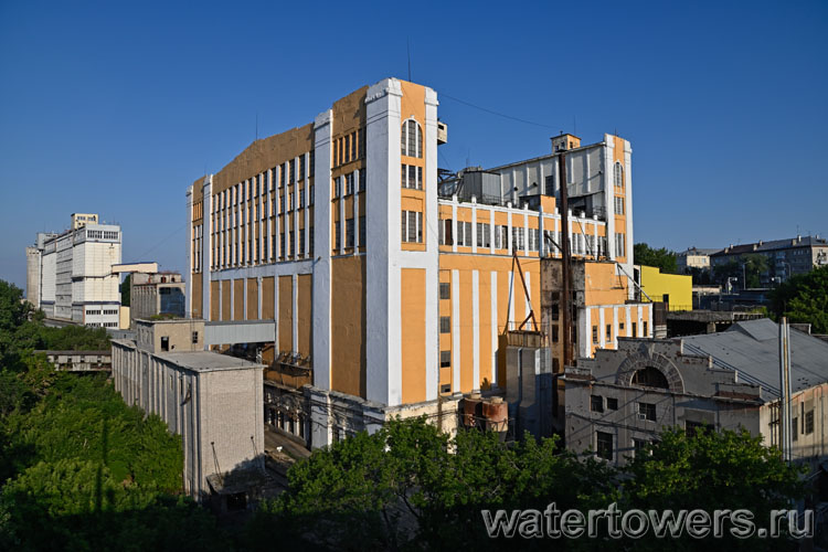 Самара, элеватор Госбанка и электростанция