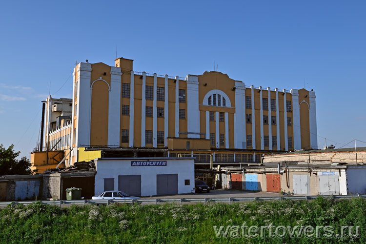 Самара, элеватор Госбанка, вид со стороны Хлебной площади