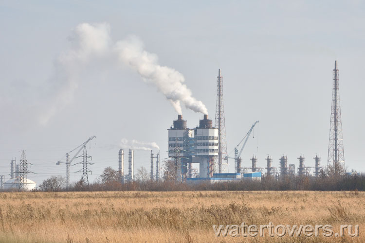 Башни приллирования в Новомосковске