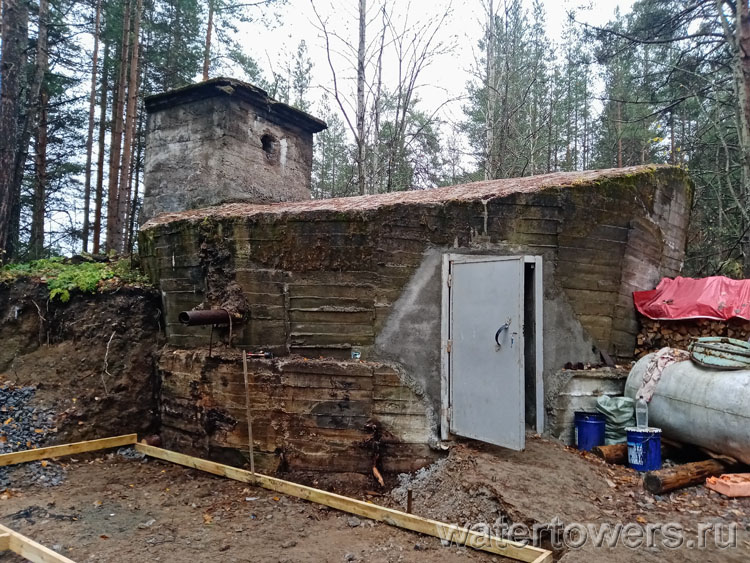 Напорный резервуар в Медвежьегорске