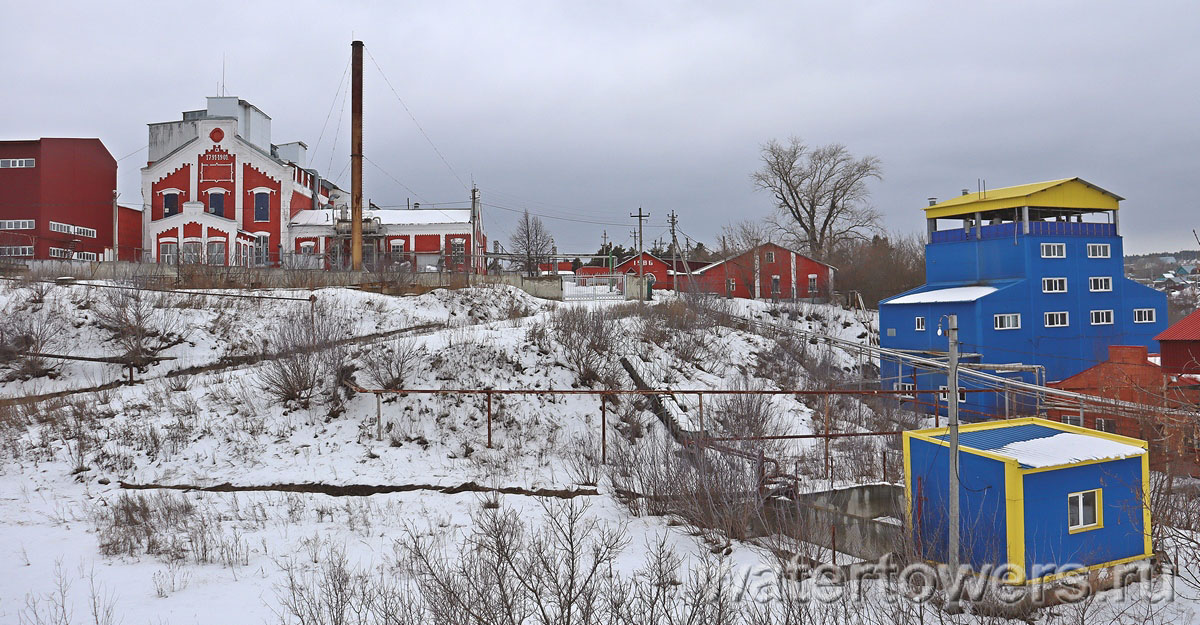 Спиртзавод в селе Новый Буян, Самарская область
