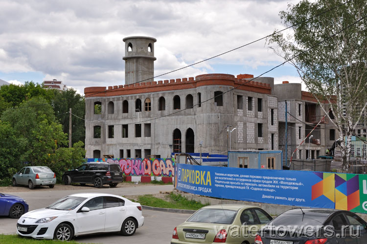 Красногорск, частный детский сад «Сад-Град» на этапе строительства