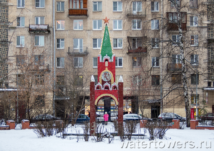 Бывший фонтан во дворе на Московском проспекте