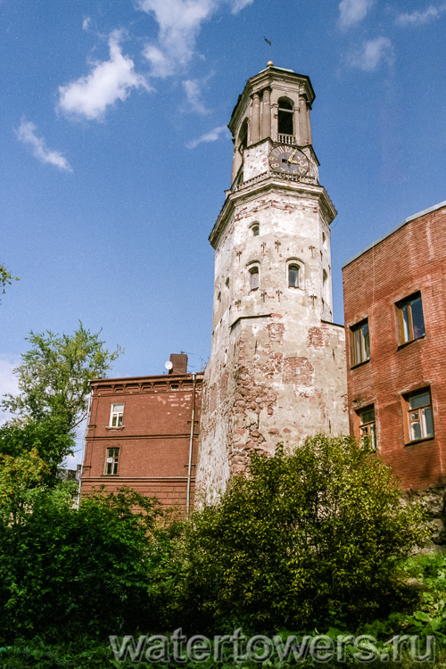 Часовая башня 1490 года постройки в Выборге