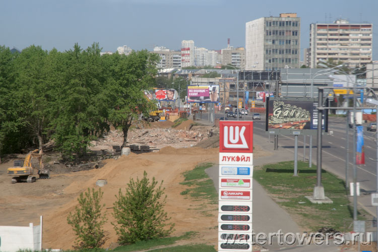 Диспетчерская башня Тушинского аэродрома