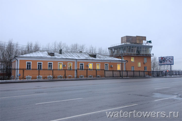 Диспетчерская башня Тушинского аэродрома