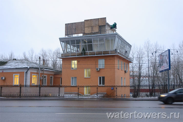 Диспетчерская башня Тушинского аэродрома