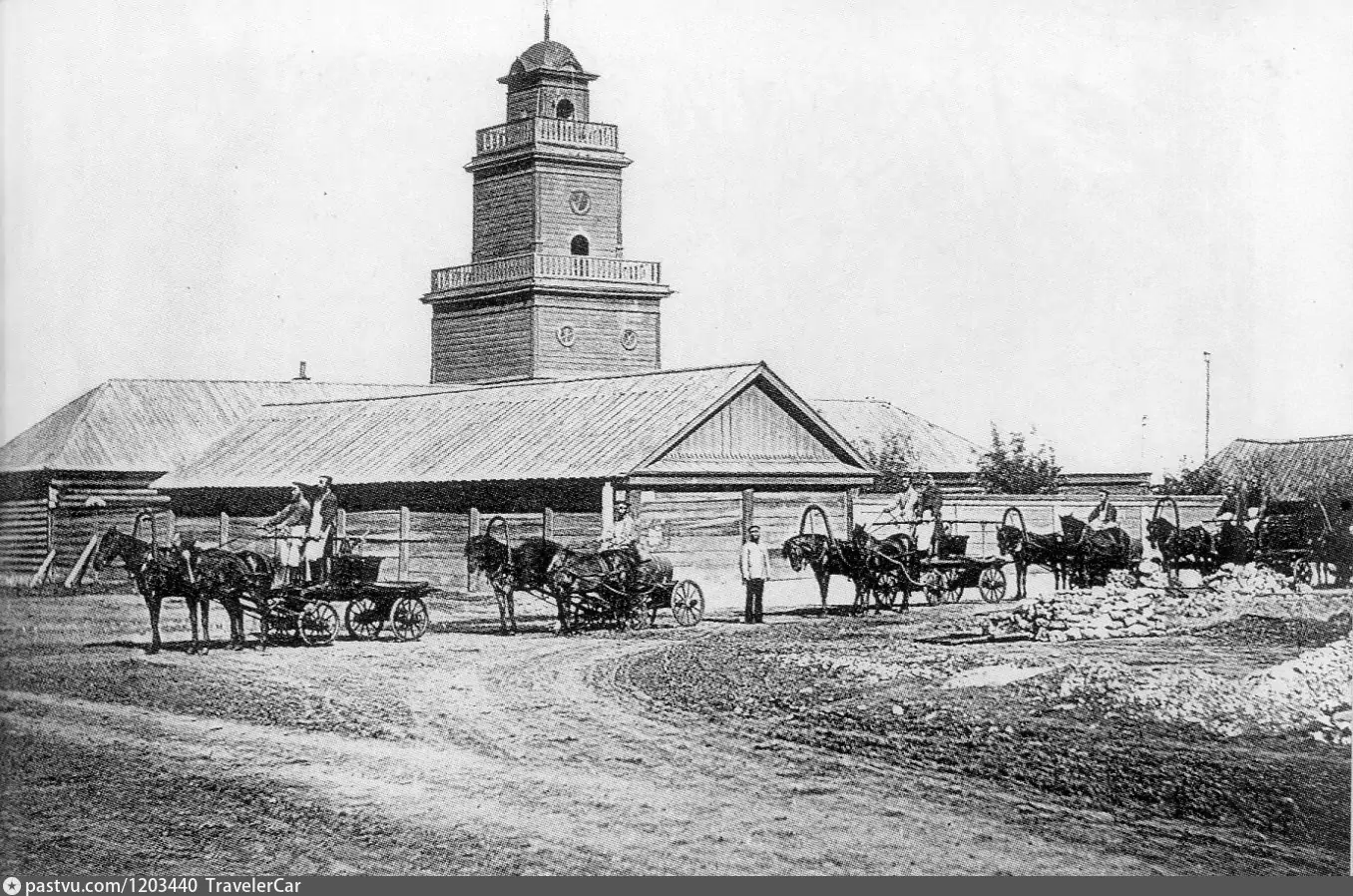 Хвалынск. Пожарная каланча, 1893–1895 гг.