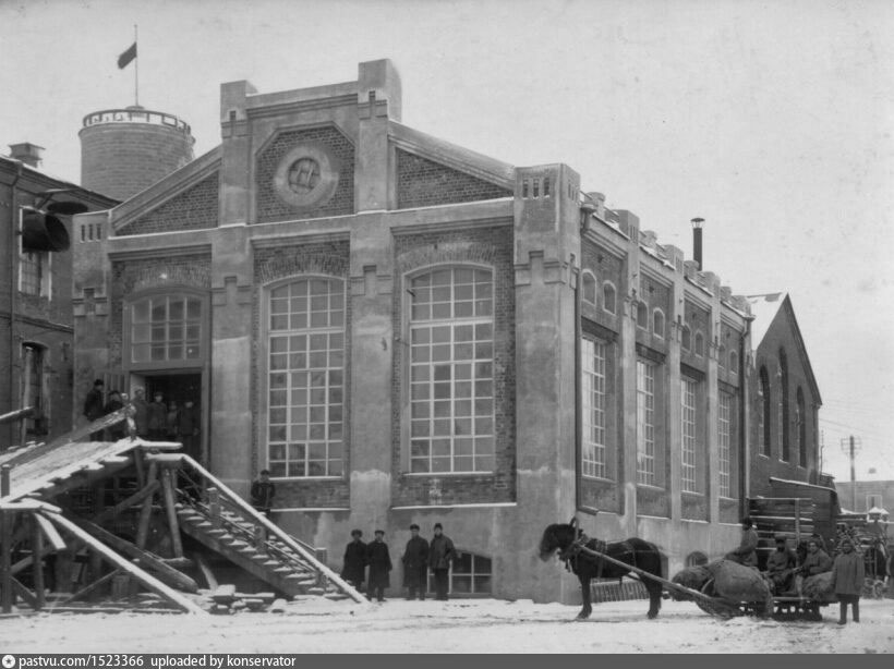 Фабричная электростанция в Старом Пучеже, 1900–1920 гг.