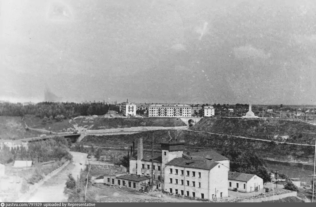 Ржев, высокий берег Волги, 1963 г.