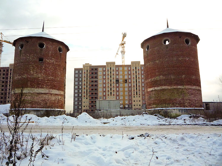 Силосные башни в Коммунарке