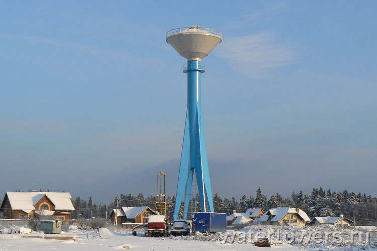 Водонапорная башня в Степановском