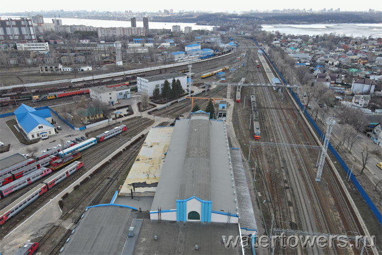 Корпуса моторвагонного депо Отрожка 1930 года постройки