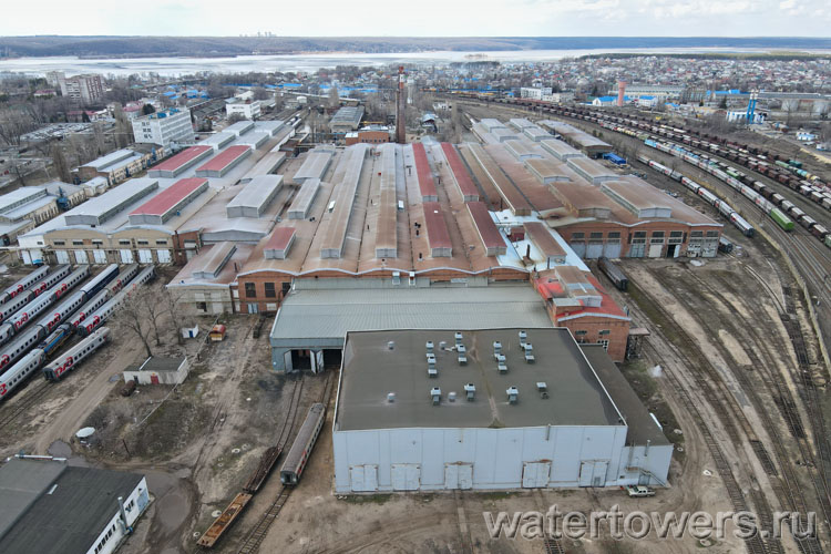 Вагоноремонтный цех ВВРЗ