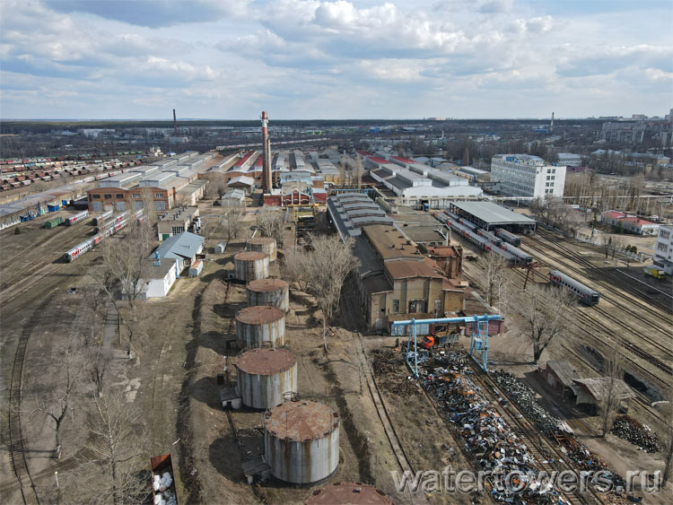 Воронежский вагоноремонтный завод, резервуары котельной