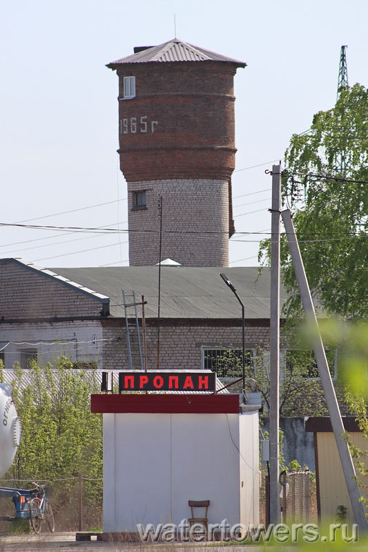 Кротовка, водонапорная башня на Дорожной улице