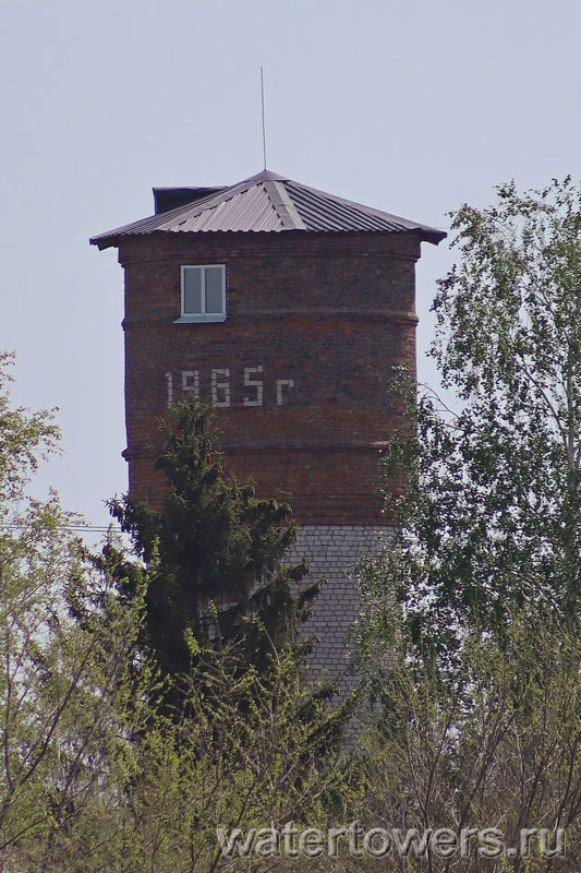 Кротовка, водонапорная башня на Дорожной улице