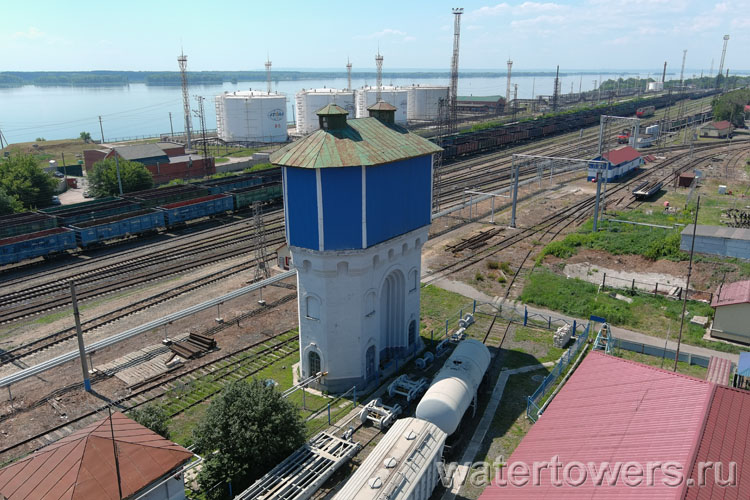 Водонапорная башня станции Батраки (Октябрьск)