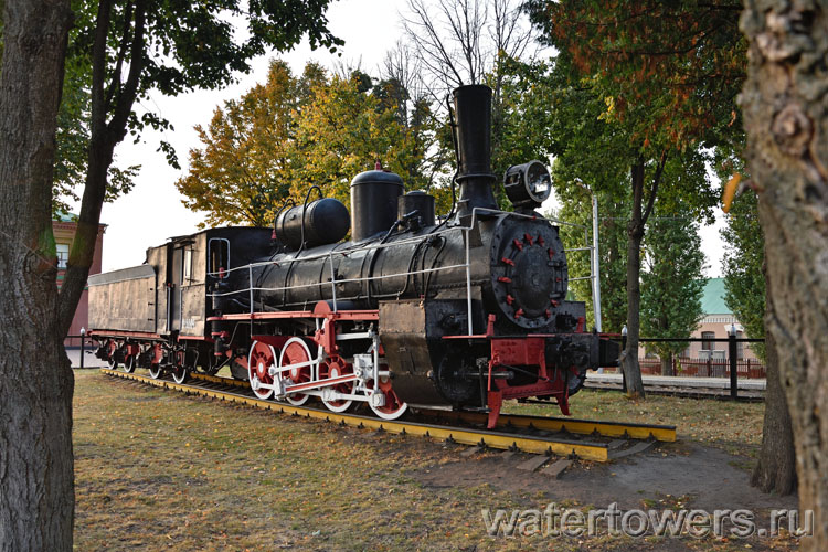 Паровоз-памятник Ов-5804 Паровоз-памятник Ов-5804