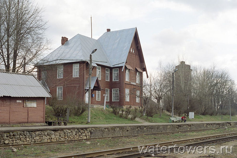 Панорама станции Кувшиново, 2002 год