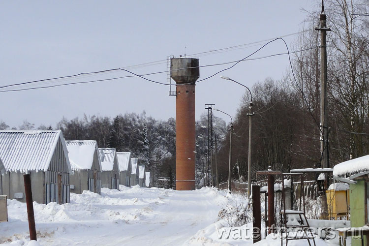 Водонапорная башня Глебовской птицефабрики