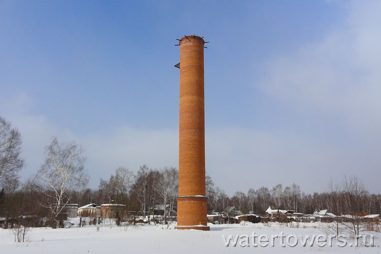 Недостроенная водонапорная башня в Рычково