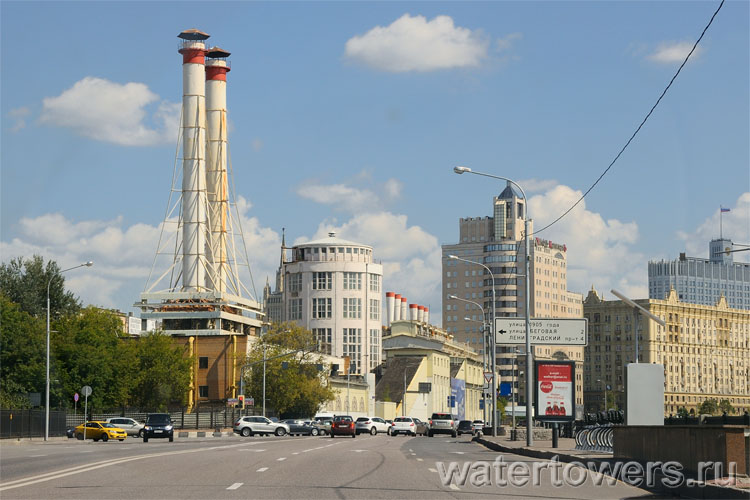 Московская ТЭЦ-7 на Краснопресненской набережной