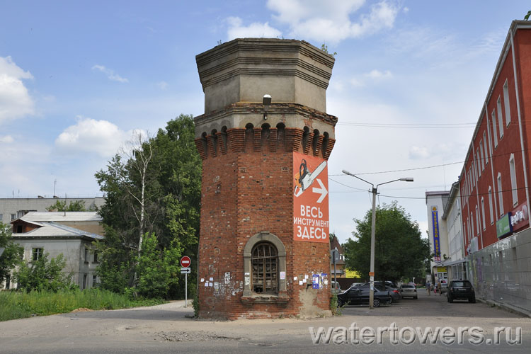 Водонапорная башня в Кимрах
